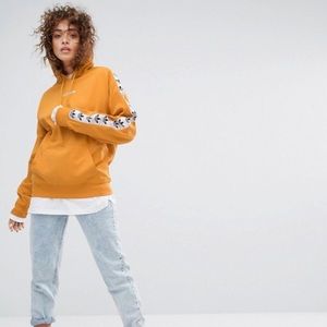 adidas tnt tape hoodie orange